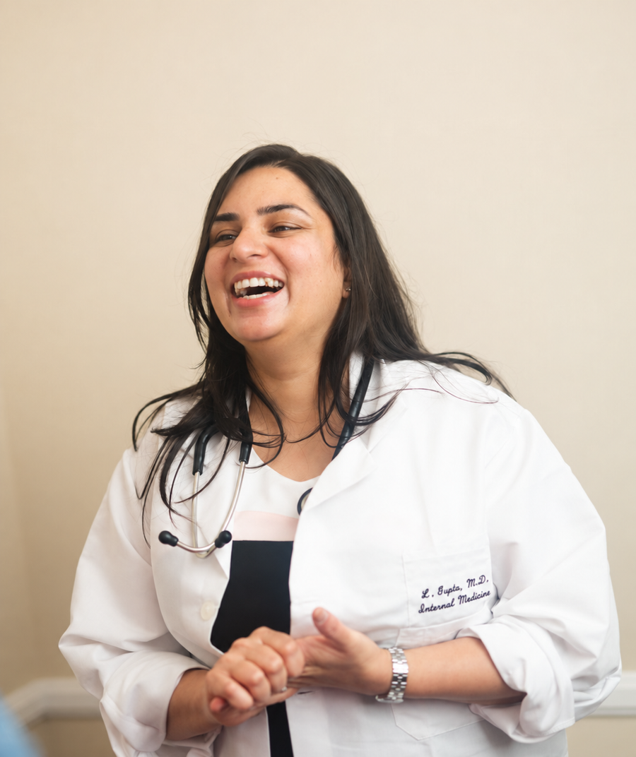 Dr. Lakshita Gupta, internal medicine physician at Rancho Wellness in Rancho Cucamonga